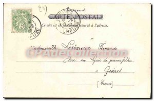 Postcard Gueret Old Church