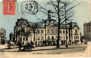 CPA Clichy Hotel de Ville (1314194)