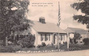 Birthplace of Clara Barton in Oxford, Massachusetts