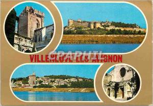 Modern Postcard Villeneuve Avignon (Gard) Provence Cloister of the Church of ...