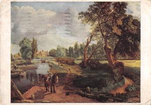 uk3464 flatford mill constable john national gallery london horse postcard