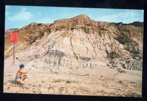 Martha's Vineyard,  Massachusetts/MA Postcard,Gay  Head Cliffs/Cape Cod, #3