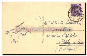 Old Postcard Divonne les Bains Temple