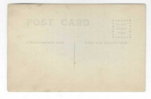 Velox postcard 1907 to 1914, House boat, RPPC