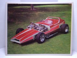 The Invader California Show Car Hot Rod Photo Custom Mod Racer Bob Reisner 1969