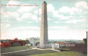 Bunker Hill Monument - Charlestown, Massachusetts MA  