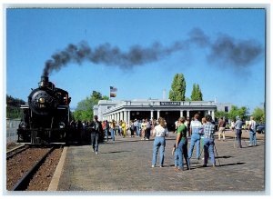 c1950 Grand Canyon Railway Locomotive Williams Grand Canyon Arizona AZ Postcard