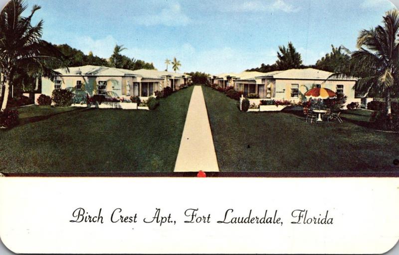 Florida Fort Lauderdale Birch Crest Apartments