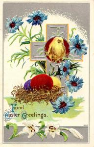 Greeting - Easter. Chick(s)