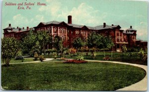 1910s Soldiers and Sailors Home Erie Pennsylvania Postcard