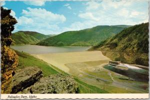 Idaho postcard - Palisades Dam