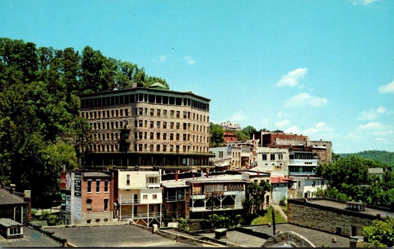 Arkansas Eureka Springs Basin Park Hotal and Downtown