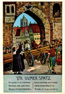 Germany Ulm Der Ulmer Spatz