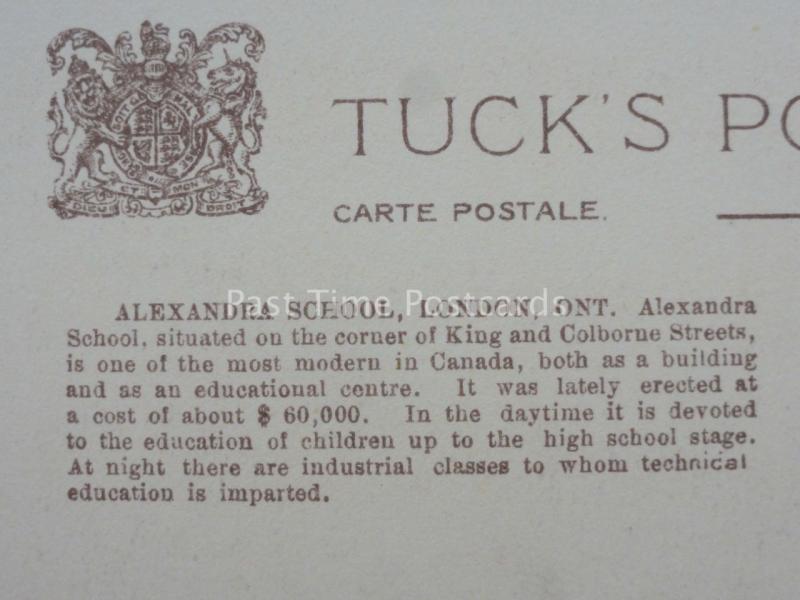 Canada LONDON Ontario ALEXANDRA SCHOOL - Old Tucks PC