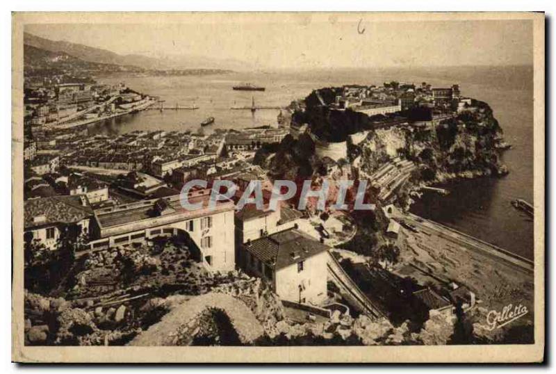 Old Postcard Artistic French Riviera