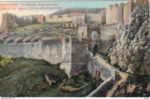 CORINTHE , Greece , 1900-10s ; 2eme Entree d'Acrocorinthe