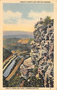 Lovers' Leap, Narrows Cumberland, Maryland MD s 