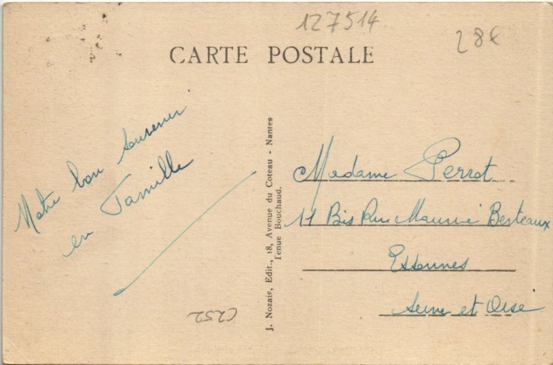 CPA CORNÉ - La rue principale (127514)