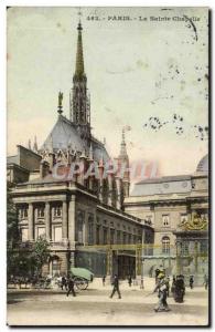 Paris - 1 - The Holy Chapel - Old Postcard