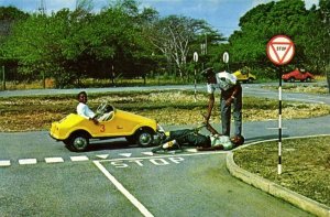 curacao, N.A., WILLEMSTAD, Youth Traffic Park, Jeugdverkeerspark, Postcard (1)