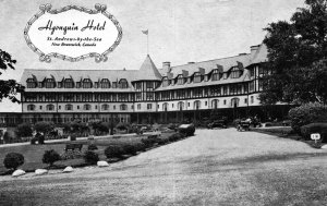 New Brunswick, Canada - The Algonquin Hotel - St. Andrews-by-the-Sea - in 1936