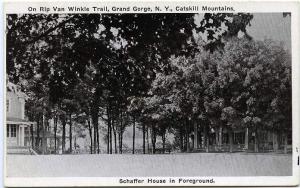 Schaffer House on Rip Van Winkle Trail - Grand Gorge, Catskill Mountains, NY