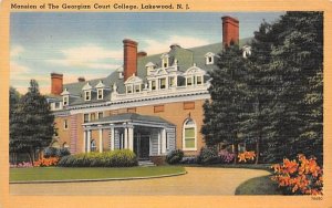 Mansion of The Georgian Court College in Lakewood, New Jersey