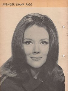 Diana Rigg The Avengers Photo Record Song Book 1960s Magazine