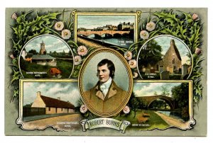 UK - Scotland, Ayr. Multi-View with Robert Burns