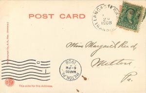 Rotograph Postcard A6155 The Square & Soldiers Monument Lancaster PA