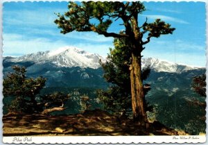 Postcard - Pikes Peak, Colorado, USA
