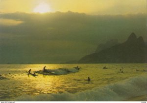 Rio de Janeiro , BRAZIL, 1950-70s ; Surfing