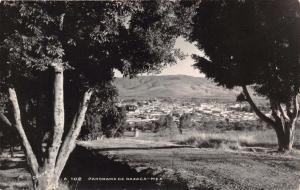 OAXACA MEXICO~PANORAMA VIEW~PHOTO POSTCARD 1950s