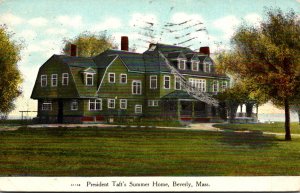 Massachusetts Beverly Summer Home Of President Taft 1909