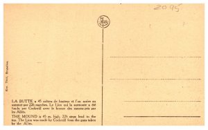Belgium Waterloo  The Lion statue and Panorama