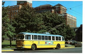 Light & Power Trolley Coach Bus, Halifax, Nova Scotia, 1967