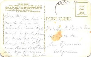 Fijian Koro, Villages Fiji Postal Used Unknown, Missing Stamp 