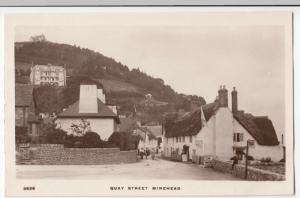Somerset; Quay St, Minehead RP PPC By WH Smiths, Unposted, c 1910's 