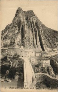 CPA sisteron the rock de la baume (1208612) 