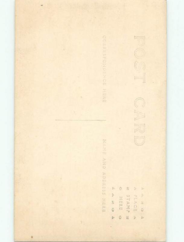 Old rppc KIDS - CHILDREN SCENE Great Postcard AB1931