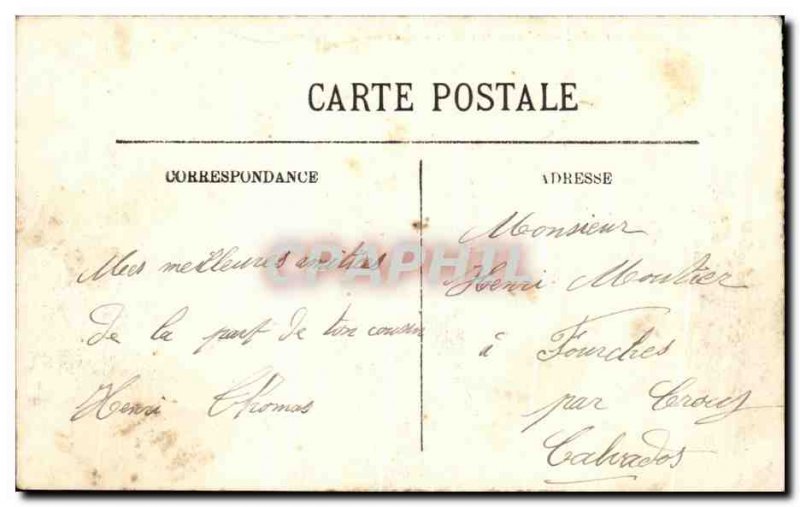 Old Postcard Honfleur Notre Dame De Grace