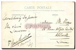 Old Postcard A Post In Alpine Savoie Turraz