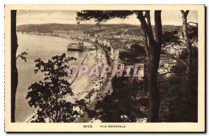 Postcard Old Nice general view