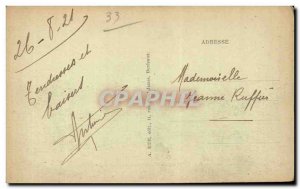 Old Postcard Souges the camp L & # 39entree Army