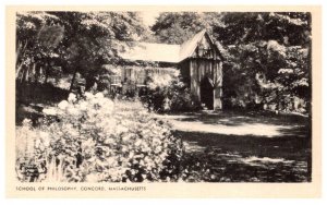 Massachusetts Concord School of Philosophy