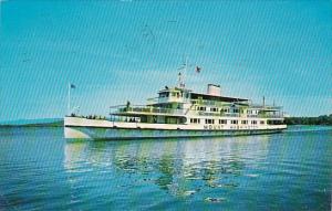 M/V Mount Washington On Lake Winnipesaukee New Hampshire 1974