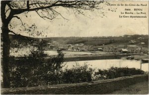 CPA BINIC - La Banche - Le Port - La Gare departementale (104105)