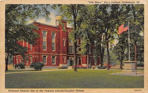 Old Main, Knox College National historic site of the famous Lincoln ??? Dougl...