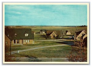 Cottages High School Boys Town Nebraska ©1956 Postcard Continental View Card