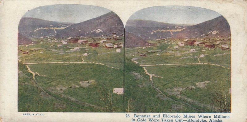 SV : KLONDYKE , Alaska , 1890s ; Bonaza & Eldorado Mines